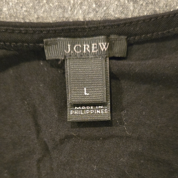 J. Crew Classic Black Bodysuit - Picture 2 of 2